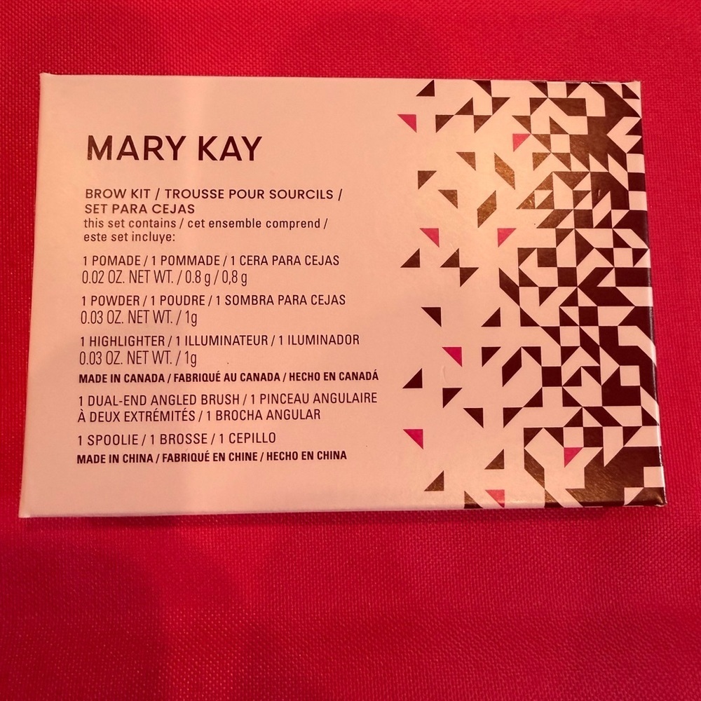 Mary Kay Limited Edition Brow Kit Dark Brunette